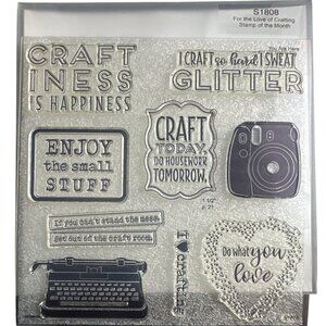 Close To My Heart S1808 For The Love Of Crafting Cling Stamps
